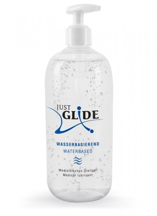 Гель-смазка на водной основе Just Glide с дозатором - 500 мл. - Orion - купить с доставкой в Новом Уренгое