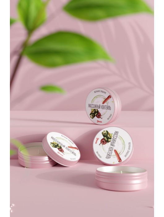 Массажная свеча «Массажный коктейль» с ароматом пина колады - 30 мл. - ToyFa - купить с доставкой в Новом Уренгое