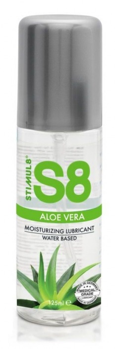 Лубрикант на водной основе S8 Aloe Vera Lube - 125 мл. - Stimul8 - купить с доставкой в Новом Уренгое