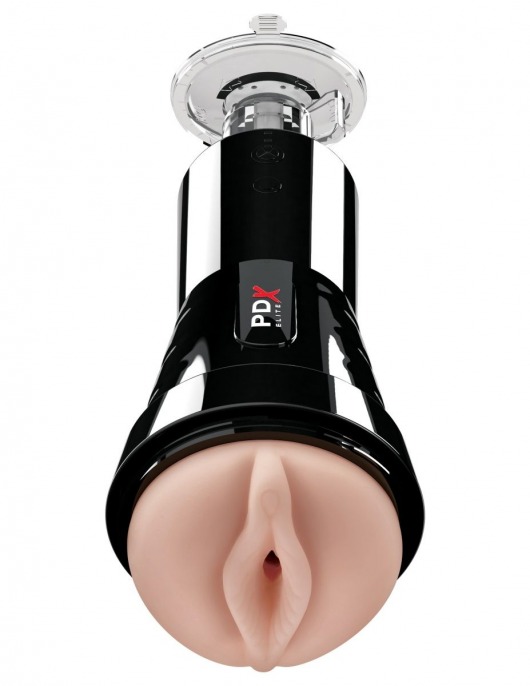 Телесный вибромастурбатор-вагина Cock Compressor Vibrating Stroker - Pipedream - в Новом Уренгое купить с доставкой