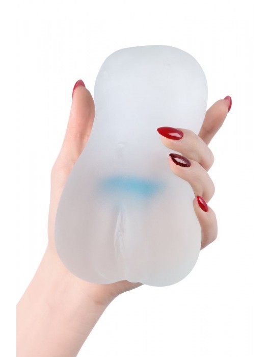 Прозрачный реалистичный мастурбатор Juicy Pussy Hot Crystal - ToyFa - в Новом Уренгое купить с доставкой