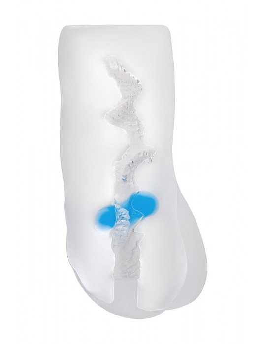 Прозрачный реалистичный мастурбатор Juicy Pussy Hot Crystal - ToyFa - в Новом Уренгое купить с доставкой