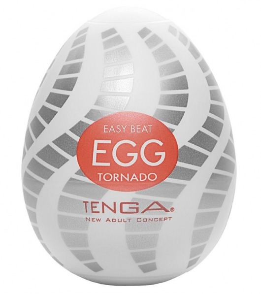 Мастурбатор-яйцо EGG Tornado - Tenga - в Новом Уренгое купить с доставкой