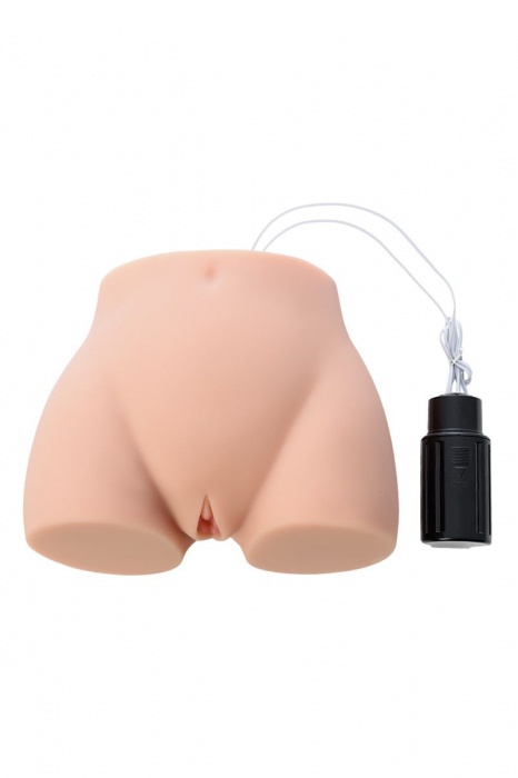 Мастурбатор-полуторс Cherry с вибрацией и двумя любовными тоннелями - KOKOS - в Новом Уренгое купить с доставкой