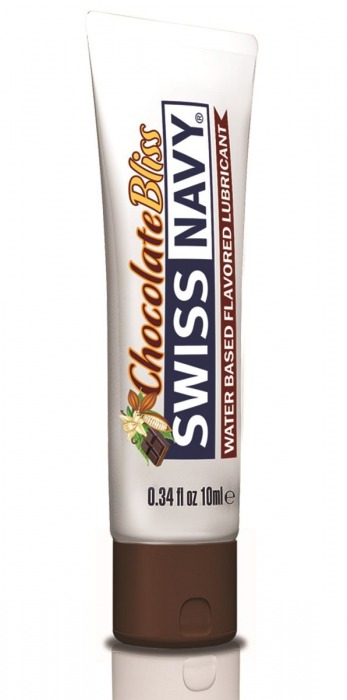 Лубрикант с ароматом шоколада Swiss Navy Chocolate Bliss Lube - 10 мл. - Swiss navy - купить с доставкой в Новом Уренгое