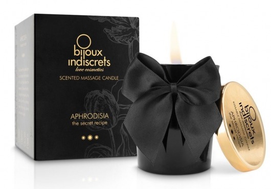 Массажная свеча Aphrodisia с цветочным ароматом - 70 мл. - Bijoux Indiscrets - купить с доставкой в Новом Уренгое