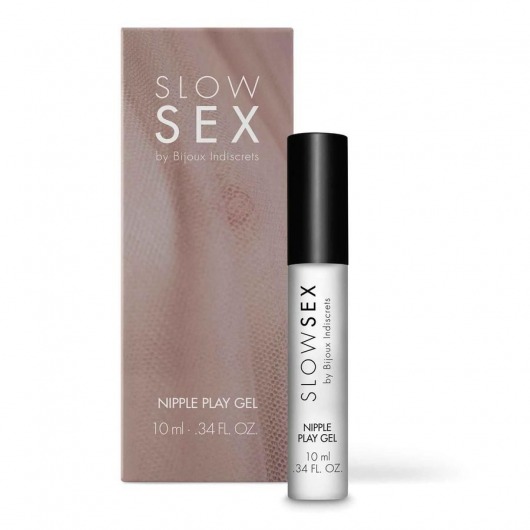 Возбуждающий гель для сосков Slow Sex Nipple Play Gel - 10 мл. - Bijoux Indiscrets - купить с доставкой в Новом Уренгое
