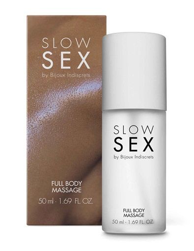 Массажный гель Slow Sex Full Body Massage - 50 мл. - Bijoux Indiscrets - купить с доставкой в Новом Уренгое