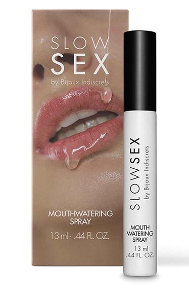 Спрей для усиления слюноотделения Slow Sex Mouthwatering Spray - 13 мл. - Bijoux Indiscrets - купить с доставкой в Новом Уренгое