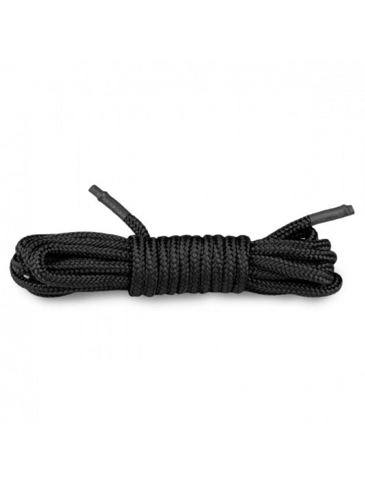 Черная веревка для бондажа Easytoys Bondage Rope - 5 м. - Easy toys - купить с доставкой в Новом Уренгое