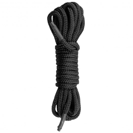 Черная веревка для бондажа Easytoys Bondage Rope - 5 м. - Easy toys - купить с доставкой в Новом Уренгое