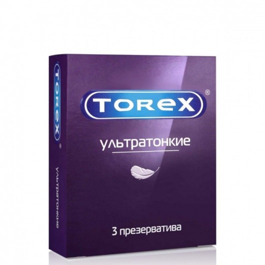 Презервативы Torex  Ультратонкие  - 3 шт. - Torex - купить с доставкой в Новом Уренгое