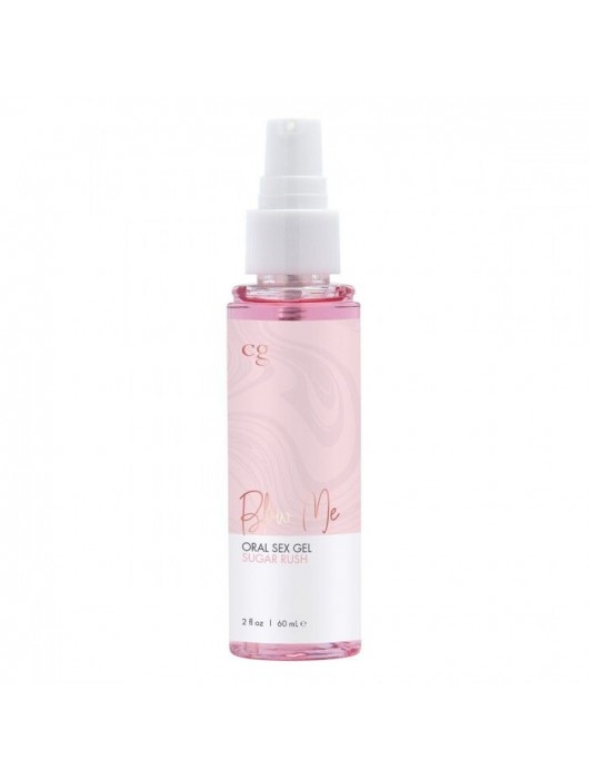 Гель для орального секса Sugar Rush с ароматом сладкой ваты - 60 мл. - CG - купить с доставкой в Новом Уренгое