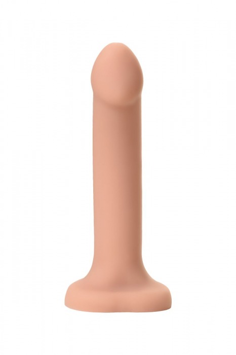 Телесный фаллос с имитацией эякуляции Silicon Cum Dildo L - 19,6 см. - Strap-on-me