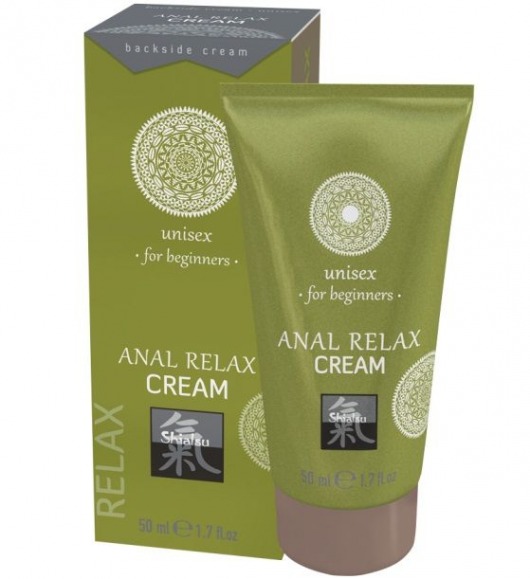 Анальный крем Anal Relax Cream - 50 мл. - Shiatsu - купить с доставкой в Новом Уренгое