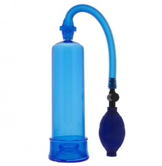 Синяя вакуумная помпа MENZSTUFF PENIS ENLARGER - Dream Toys - в Новом Уренгое купить с доставкой