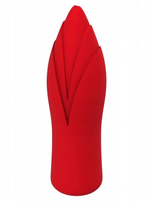 Красный клиторальный стимулятор SIRONA - 10 см. - Dream Toys