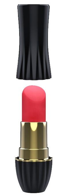 Клиторальный стимулятор-помада LIPSTICK - 9,3 см. - Dream Toys - купить с доставкой в Новом Уренгое