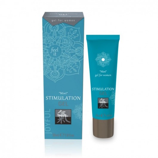 Возбуждающий интимный гель STIMULATION GEL Mint - 30 мл. - Shiatsu - купить с доставкой в Новом Уренгое