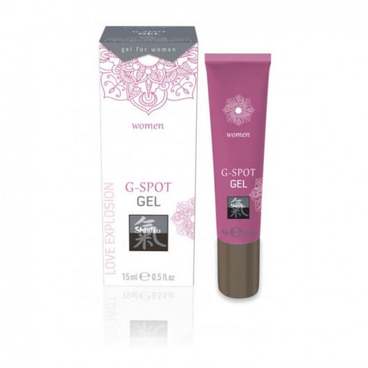 Возбуждающий интимный гель G-SPOT GEL - 15 мл. - Shiatsu - купить с доставкой в Новом Уренгое