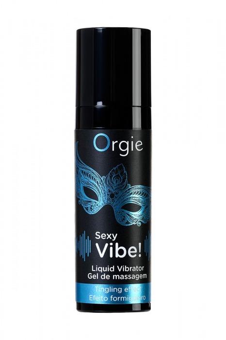 Гель для массажа ORGIE Sexy Vibe Liquid Vibrator с эффектом вибрации - 15 мл. - ORGIE - купить с доставкой в Новом Уренгое