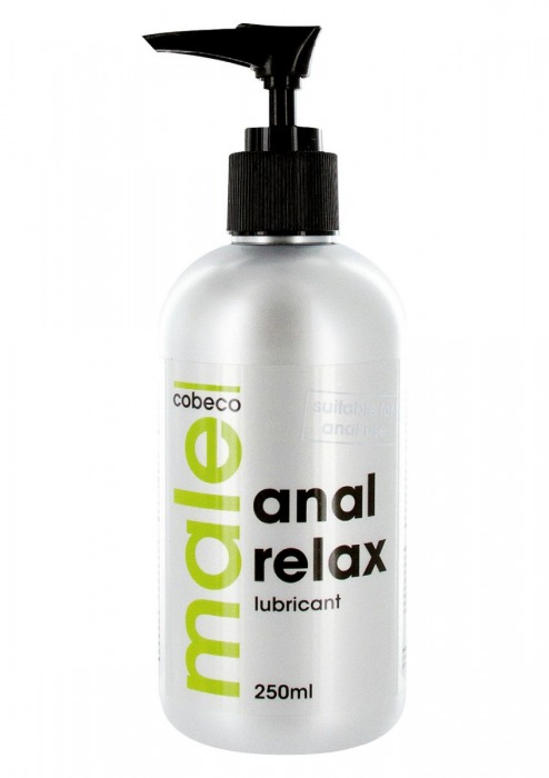 Анальный лубрикант MALE Cobeco Anal Relax Lubricant - 250 мл. - Cobeco - купить с доставкой в Новом Уренгое