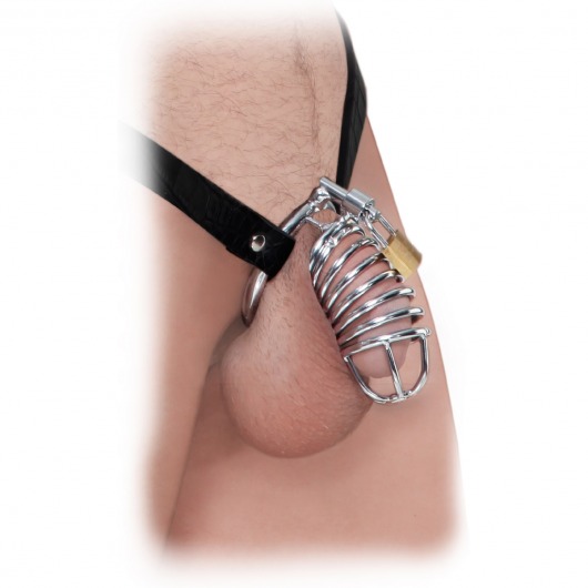 Кольцо верности Extreme Chastity Belt с фиксацией головки - Pipedream - купить с доставкой в Новом Уренгое