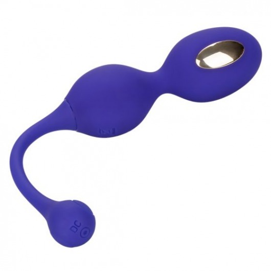 Фиолетовые виброшарики с электростимуляцией Impulse Intimate E-Stimulator Dual Kegel - California Exotic Novelties - купить с доставкой в Новом Уренгое