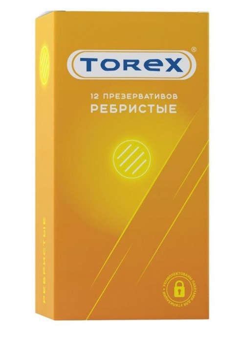 Текстурированные презервативы Torex  Ребристые  - 12 шт. - Torex - купить с доставкой в Новом Уренгое