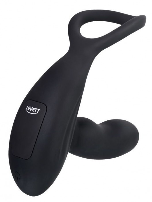 Черный стимулятор простаты Maud с вибрацией - Levett - в Новом Уренгое купить с доставкой