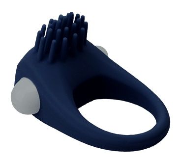 Синее эрекционное виброкольцо STIMU RING - Dream Toys - в Новом Уренгое купить с доставкой