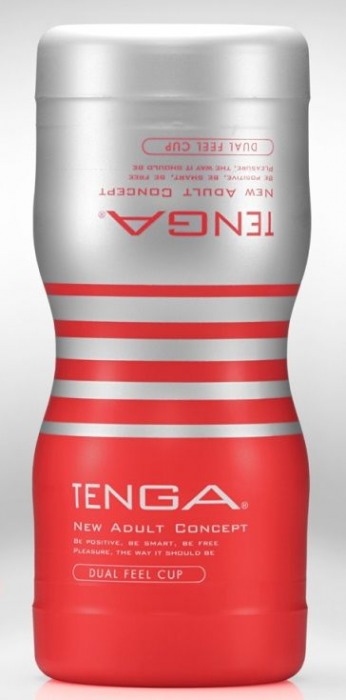 Мастурбатор TENGA Dual Sensation Cup - Tenga - в Новом Уренгое купить с доставкой