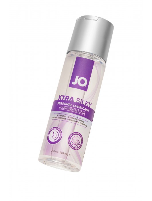 Лубрикант на силиконовой основе JO Xtra Silky - 60 мл. - System JO - купить с доставкой в Новом Уренгое