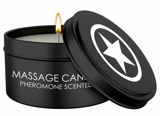 Массажная свеча с феромонами Massage Candle Pheromone Scented - Shots Media BV - купить с доставкой в Новом Уренгое