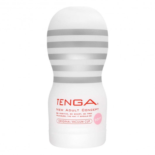 Мастурбатор TENGA Original Vacuum Cup Soft - Tenga - в Новом Уренгое купить с доставкой