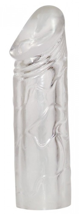 Удлиняющая насадка на пенис Mega Dick Sleeve Transparent - Orion - в Новом Уренгое купить с доставкой