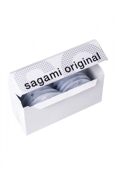 Презервативы Sagami Original 0.02 L-size увеличенного размера - 10 шт. - Sagami - купить с доставкой в Новом Уренгое