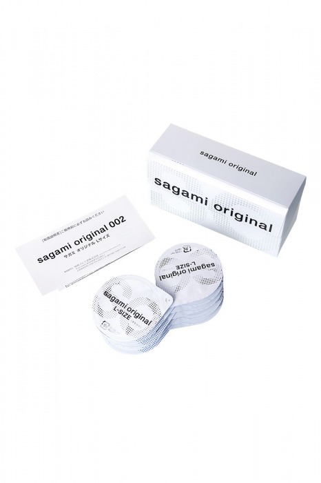 Презервативы Sagami Original 0.02 L-size увеличенного размера - 10 шт. - Sagami - купить с доставкой в Новом Уренгое