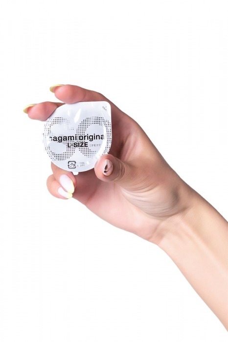 Презервативы Sagami Original 0.02 L-size увеличенного размера - 10 шт. - Sagami - купить с доставкой в Новом Уренгое