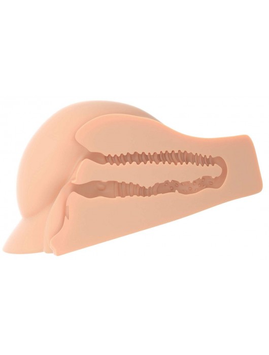 Телесный мастурбатор-полуторс Perfect Ass Masturbator - Pipedream - в Новом Уренгое купить с доставкой