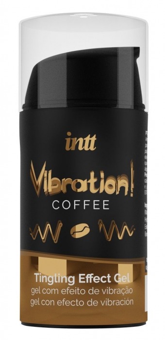 Жидкий интимный гель с эффектом вибрации Vibration! Coffee - 15 мл. - INTT - купить с доставкой в Новом Уренгое