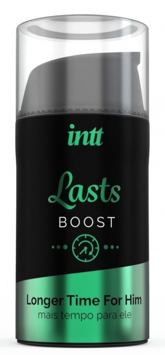 Мужской интимный гель для продления эрекции Lasts Boost - 15 мл. - INTT - купить с доставкой в Новом Уренгое