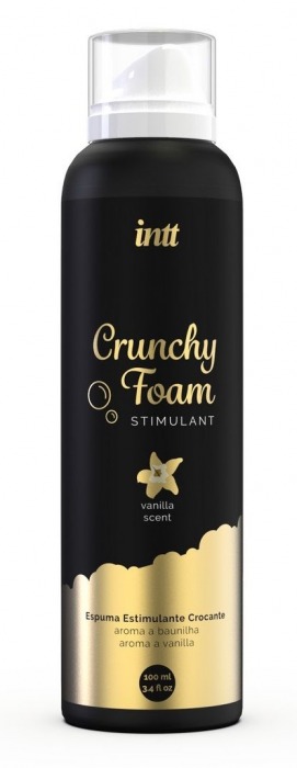 Пенка для массажа Crunchy Foam Stimulant Vanilla - 100 мл. - INTT - купить с доставкой в Новом Уренгое