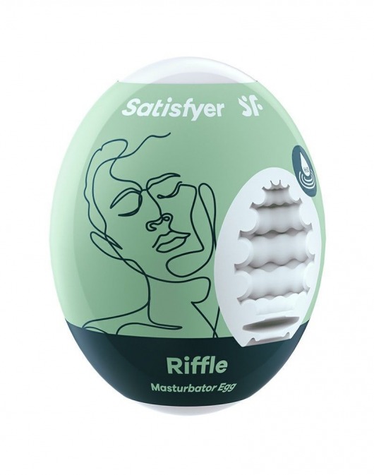 Мастурбатор-яйцо Satisfyer Riffle Mini Masturbator - Satisfyer - в Новом Уренгое купить с доставкой