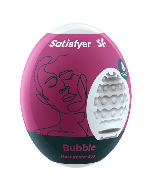 Мастурбатор-яйцо Satisfyer Bubble Mini Masturbator - Satisfyer - в Новом Уренгое купить с доставкой