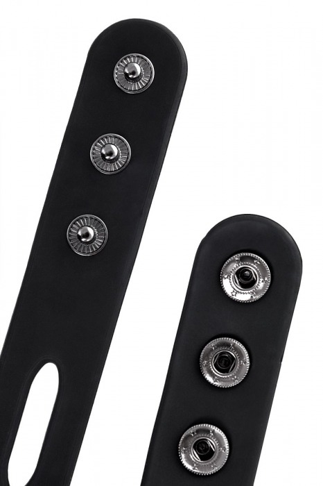 Черная плотная силиконовая маска - ToyFa - купить с доставкой в Новом Уренгое