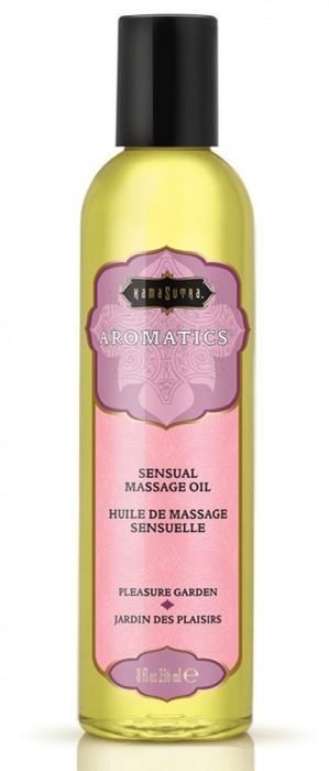 Массажное масло с цветочным ароматом Pleasure Garden - 236 мл. - Kama Sutra - купить с доставкой в Новом Уренгое