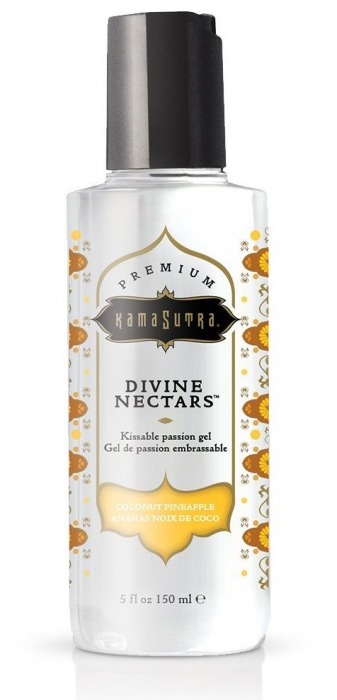 Гель-лубрикант на водной основе Divine Nectars Vanilla с ароматом ванили - 150 мл. - Kama Sutra - купить с доставкой в Новом Уренгое