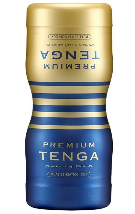 Мастурбатор TENGA Premium Dual Sensation Cup - Tenga - в Новом Уренгое купить с доставкой