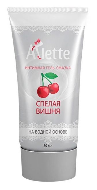 Интимная гель-смазка на водной основе Arlette  Спелая вишня  - 50 мл. - Arlette - купить с доставкой в Новом Уренгое